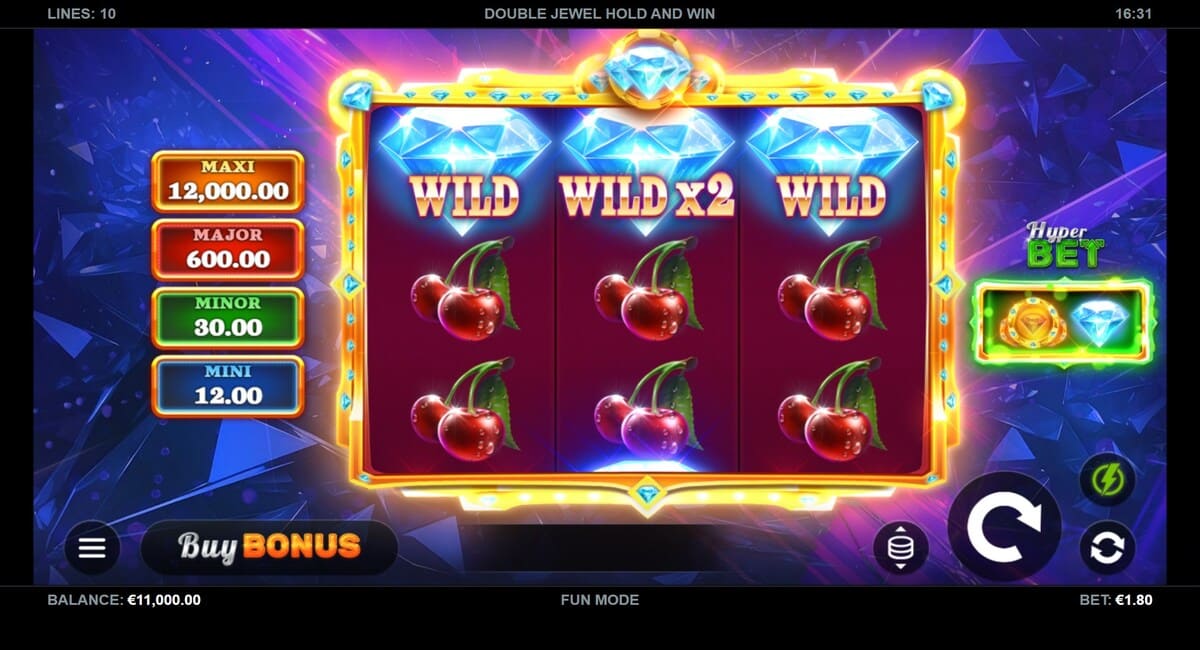 Double Jewel Hold and Win